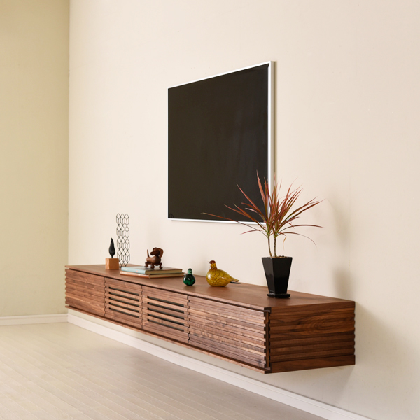 木製壁面取付け型テレビボード｜TV-0010｜オーダー家具ブランチ製品情報